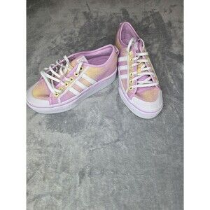 Womens Pink Adidas‎ Nizza Shoes